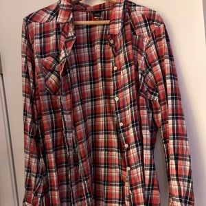Torrid plaid shirt Size 3